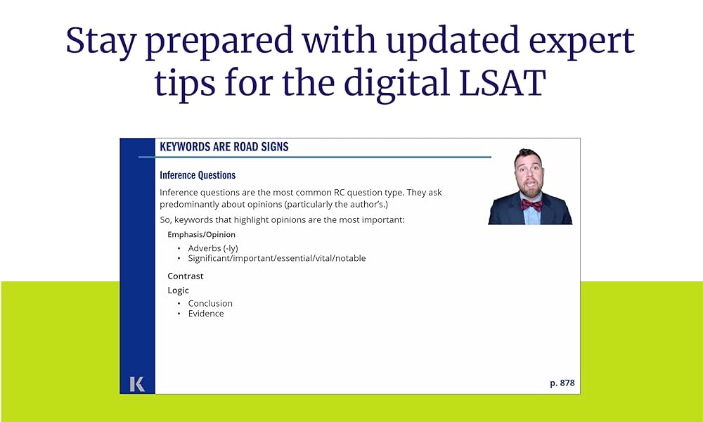 LSAT 公式練習問題集とKaplan模擬テストセット LSAT Premium Prep (2025) Kaplan Test Prep: Master the